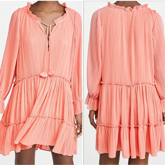 NWT MISA LOS ANGELES Azmina Dress in Pink Size Large - Picture 2 of 16